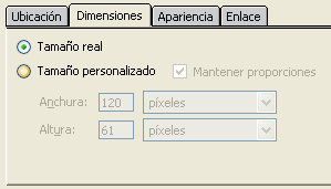 Dimensiones de la Imagen