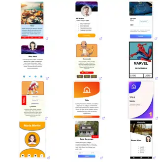 Cards layout solo con CSS grid 