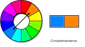 Esquema de color complementarios