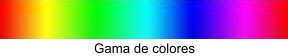 Gama de colores